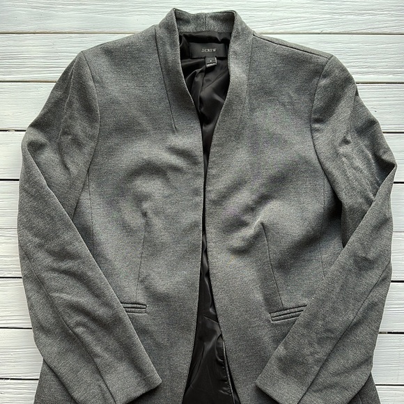 J. Crew Going Out Blazer in Grey size 8 - Picture 6 of 11